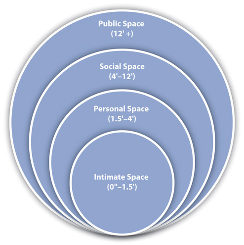 Proxemic Zones of Personal Space