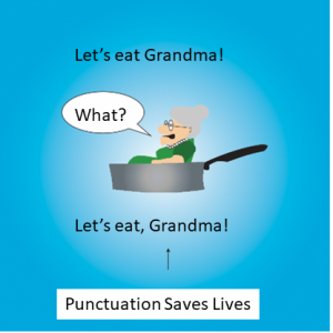 Punctuation Saves Lives