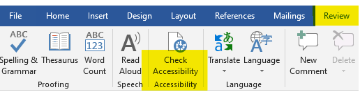 Accessibility Checker – Kirkwood Faculty Training