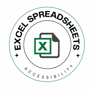 Excel Spreadsheets Accessibility Logo