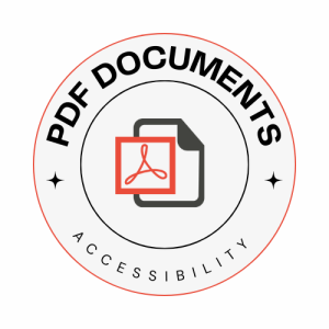 PDF Document Accessibility Logo