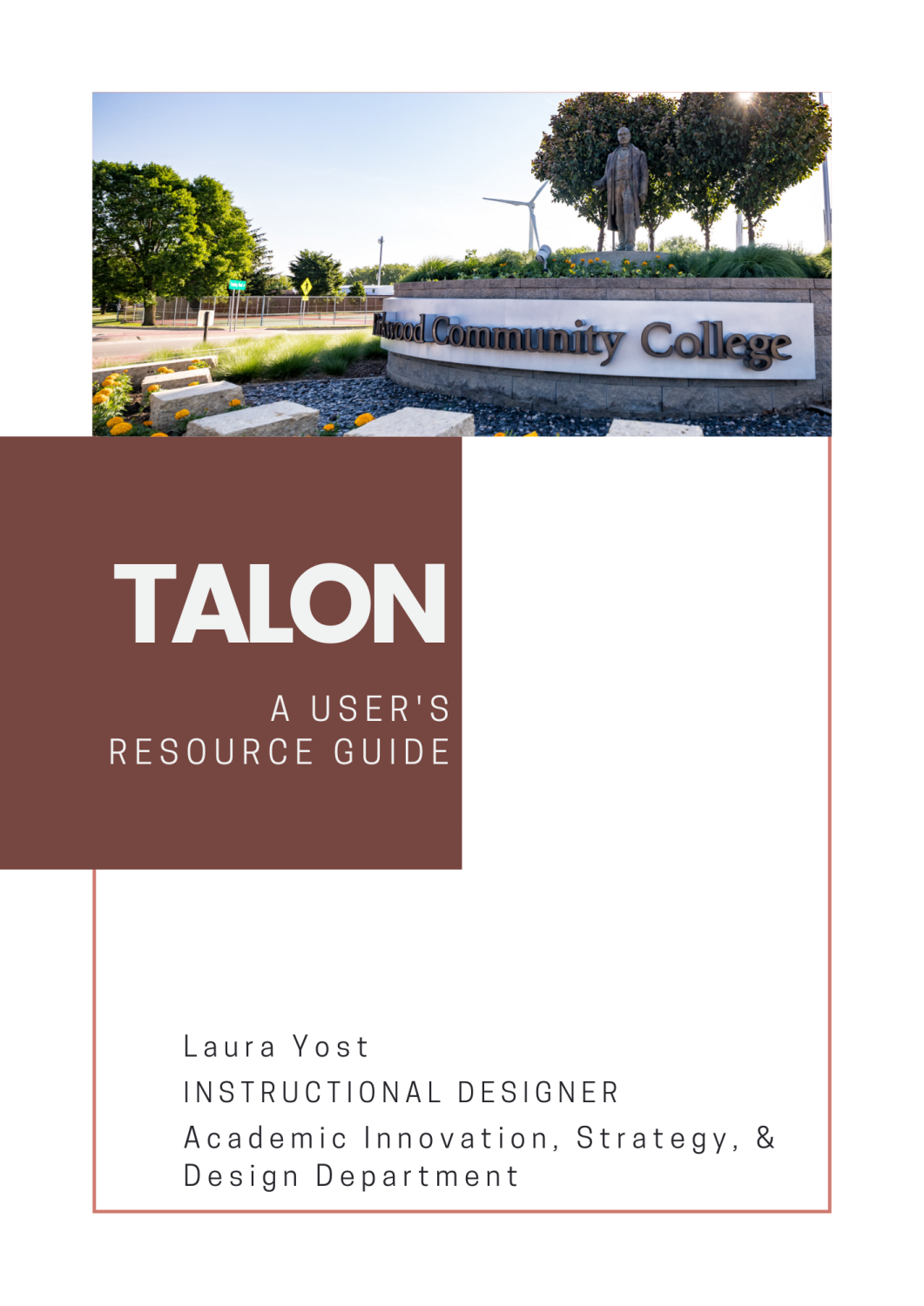 Cover of Talon: A User's Guide.